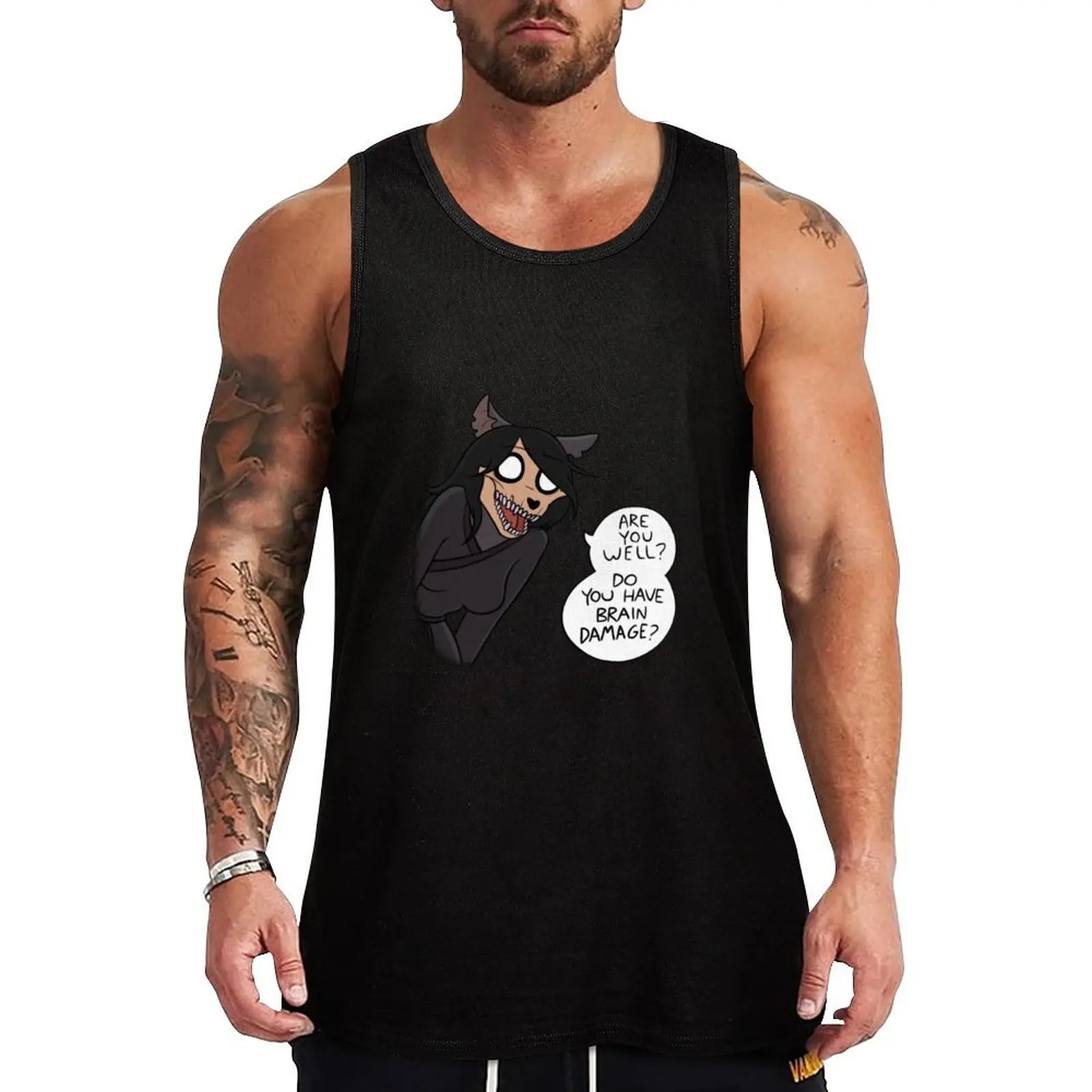 

SCP 1471 Tank Top gym clothing sleeveless shirts Men's fitness t-shirt