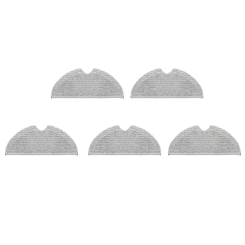 5Pcs Full Cover Design Mop For Xiaomi Mijia 1C 1T F9 D9 Robot Vacuum-Mop Dry Wet Mop Cloth Parts Water Tank Rags