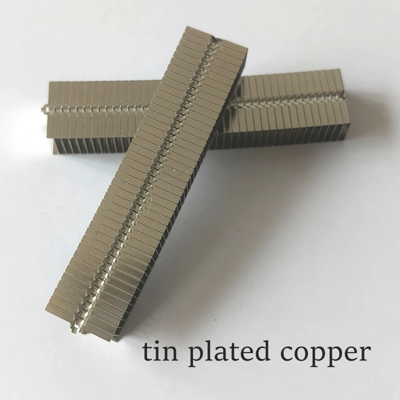 8x13x50mm Copper Fin Heat Sink Radiator Cooling Cooler for Heat Pipe Heatsink Computer Accessories