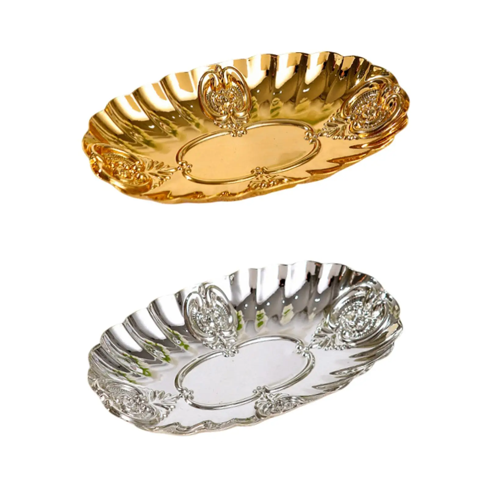 صينية المجوهرات طبق حلية ديكور المنزل الحديث منظم المجوهرات لوحة المجوهرات للمقهى سطح المكتب لوازم الحفلات المطعم