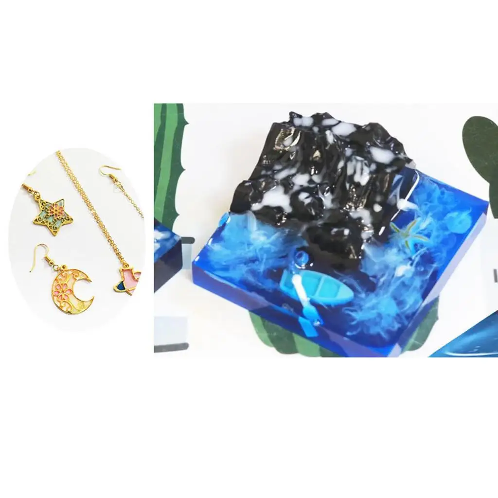 10g Clear Hard Type Curing Resin Activated Resin for DIY Jewellery Crafts, Casting, Coating, Craft Decoration