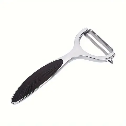 1PC stainless steel vegetable peeler, peeler, multifunctional carrot and potato grinder, fruit tool, kitchen accessory, cooking