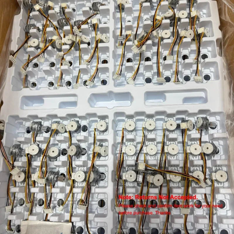 1PC Tiny 15mm 2-Phases 4-Wires NMB Stepper Stepping Motor with Metal 12 Teeth Gear 28 Ohms Resistance 18 Degrees Step Angle