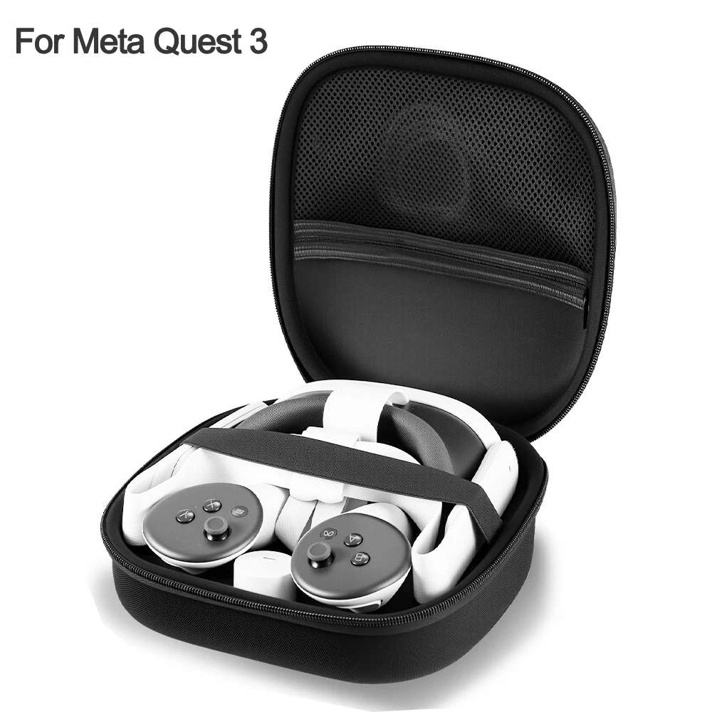 For Meta Quest 3 Case Storage Bag For VR Headset Accessories