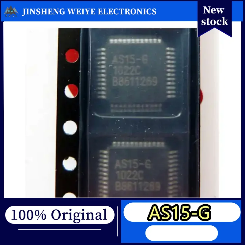 (3/10 pcs) AS15-G    QFP48 package  100% brand new  Best-selling item  Genuine product  In stock fast dispatch