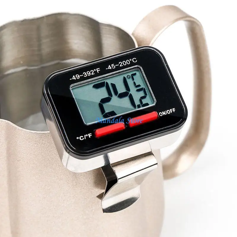 

U2JC Thermometer Coffee Thermometer Milk Froth Temperature Milk Jug Thermometer