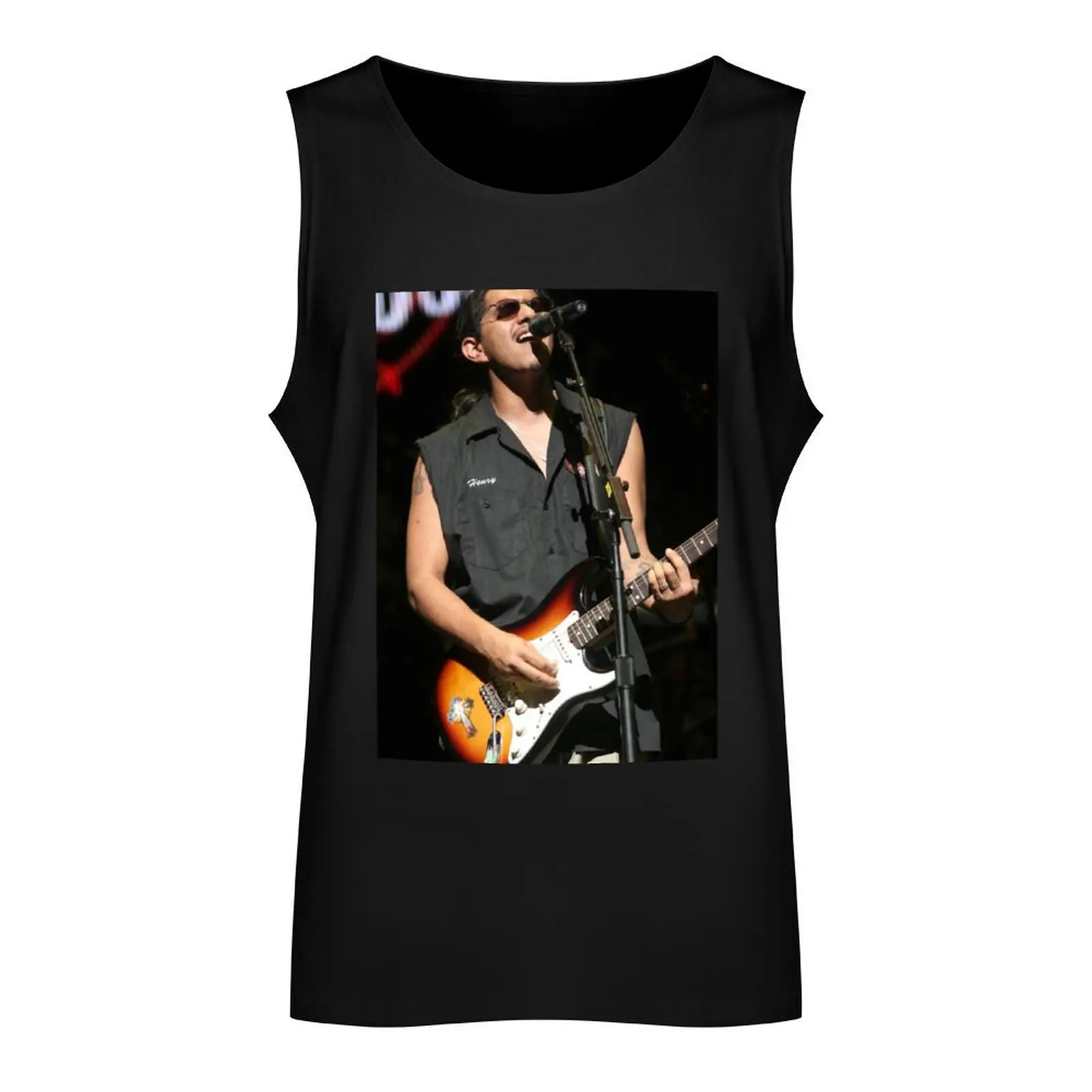 Henry Garza - The Los Lonely Boys - Photograph Tank Top quick-drying t-shirt gym shirt men Sports clothing