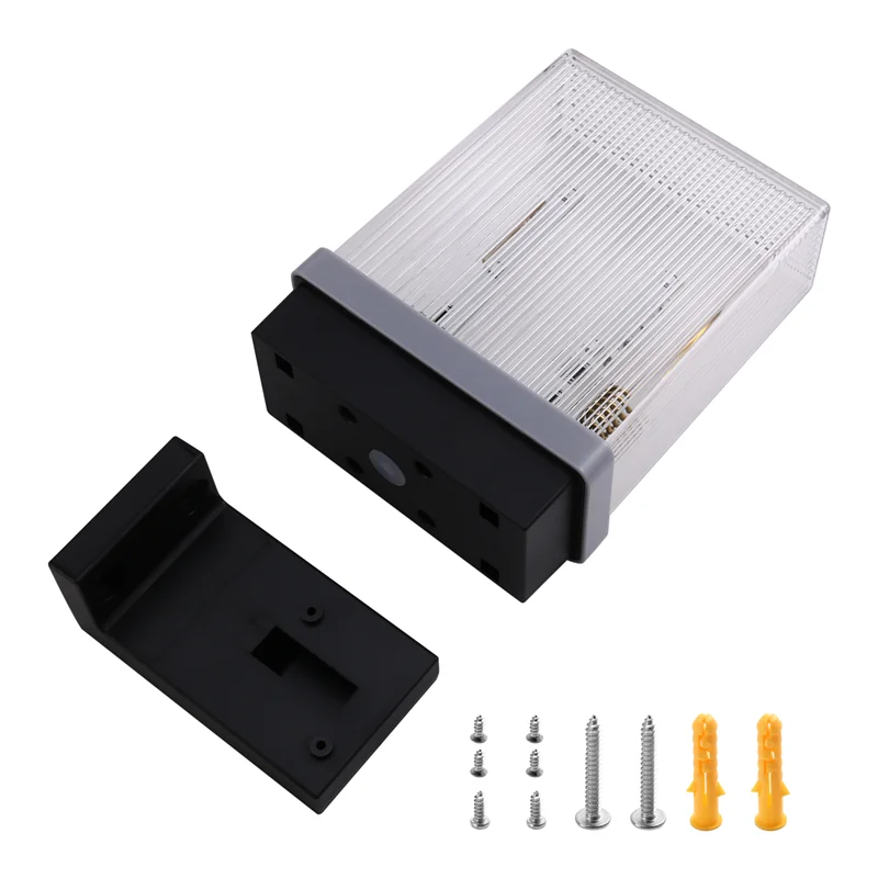Security Protection Led Flash Blinking Strobe Warning Light 12V-265V AC DC Gate Door Lamp