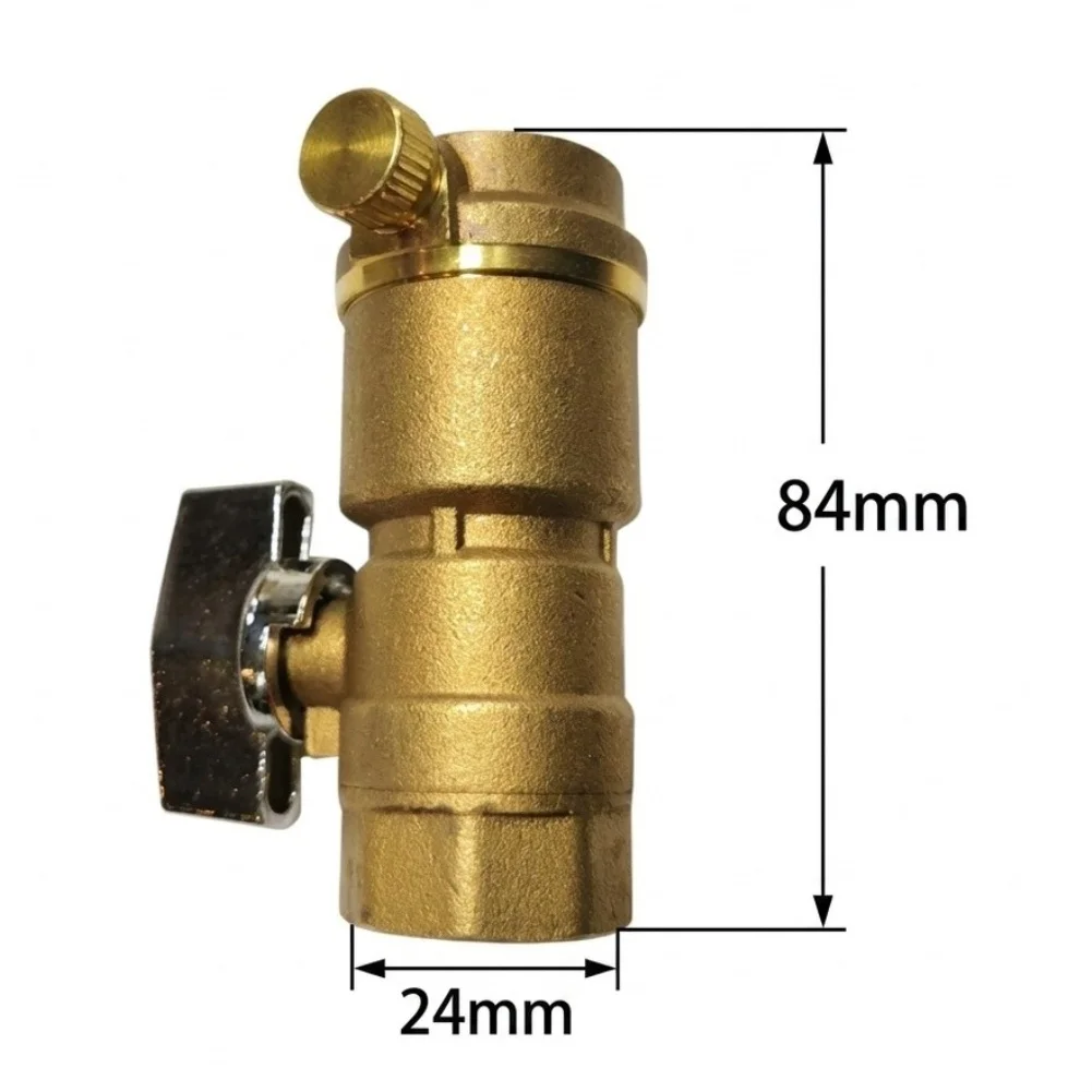 Brass Automatic Air Vent Valve 1/2 3/4 1 Inch For Home Heating Systems Radiator Boiler Pressure Release