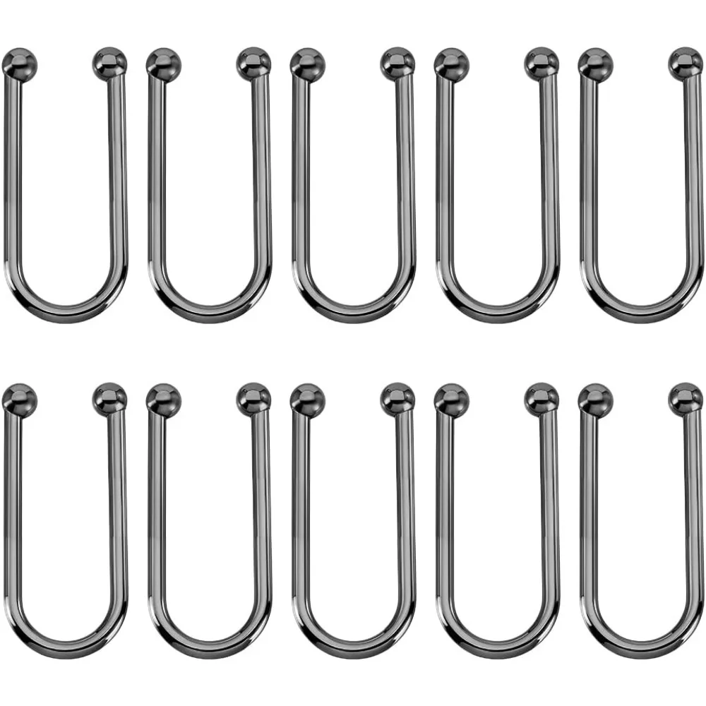 

10Pcs Alloy Bikini Clips U Shape Ring Buckle Alloy Bikini Connectors Bra Clasp Replacement Part Metal Bra Front Closure Linker