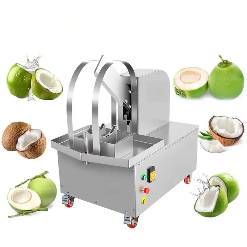 High Quality 2026 Green Coconut Cutting Machine with Filter Stretch