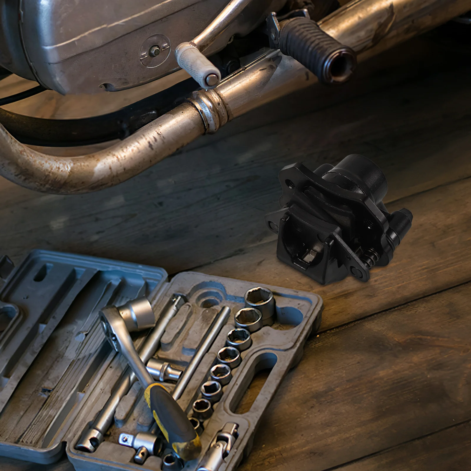 

Motorcycle Brake Caliper Atv Replacement Pump Rear Brake Caliper Efficient Stopping Power Versatile Use Atv Parts