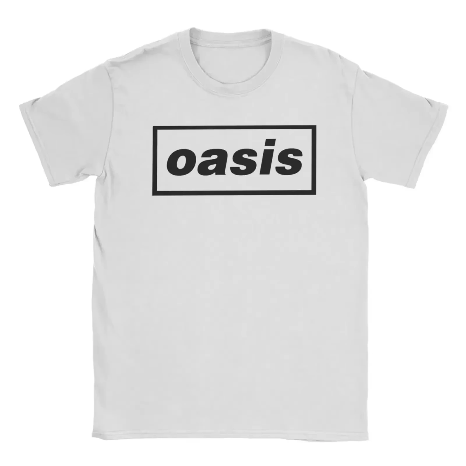 O-Oasis Rock Band T-Shirts for Men Women British Music Albums Vintage Tees Crew Neck Short Sleeve T Shirt Clothing Tops2026