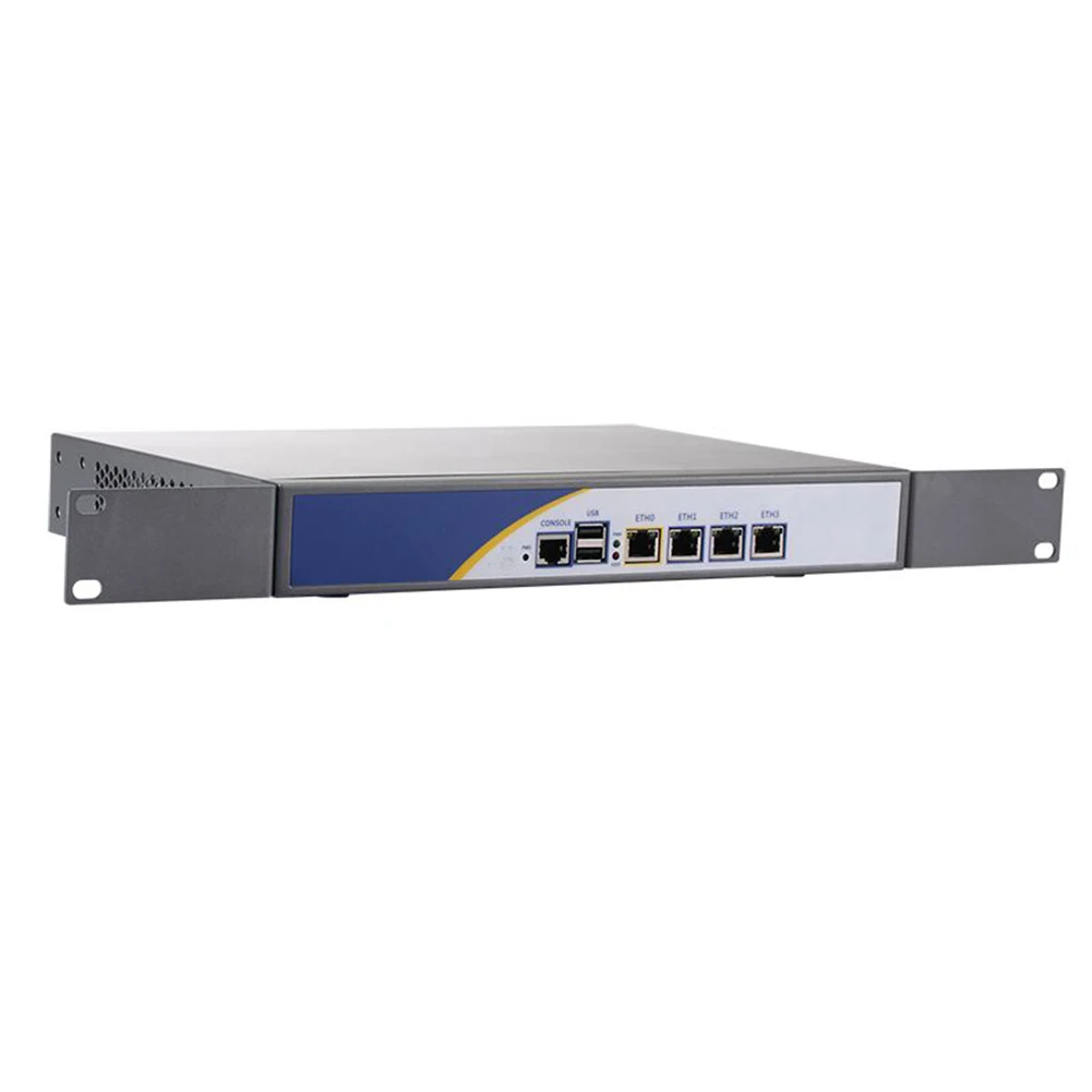 Imagem -03 - Firewall Network Security Appliance Router Ars014x Lan Gigabit Intel Mikrotik Pfsense Ventilador Vpn com Vga 2usb