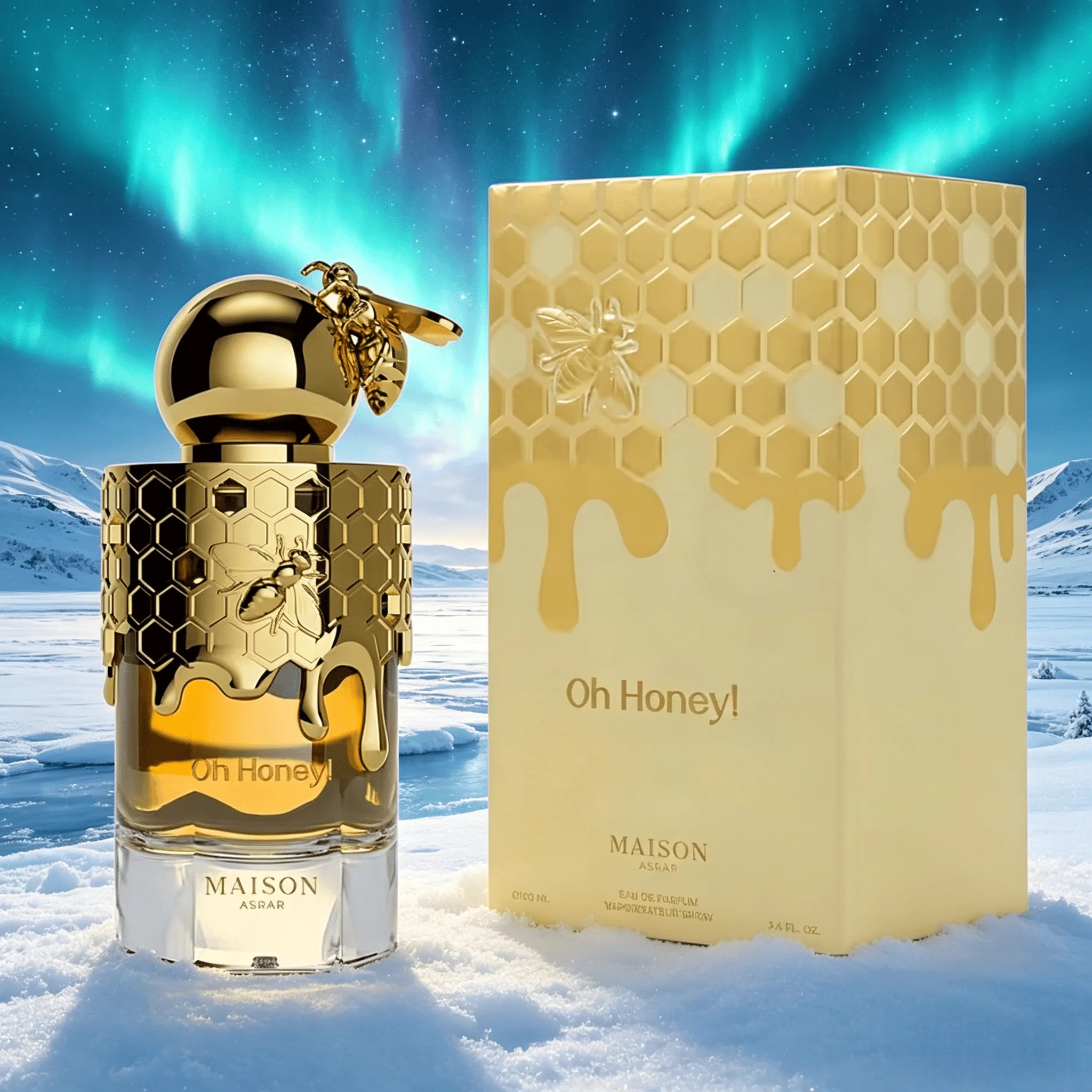 OH HONEY by MAISON ASRAR Is A Floral And Fruity Food Perfume for Men And Women hair perfume