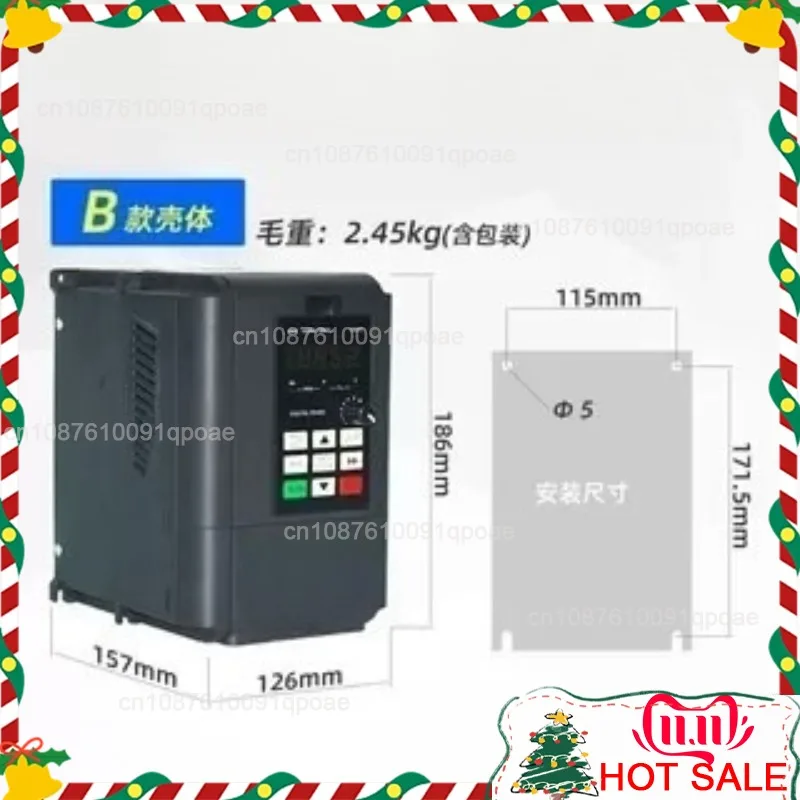 1.5KW Engraving Machine Spindle Motor 2.2KW Inverter 3.0KW Power