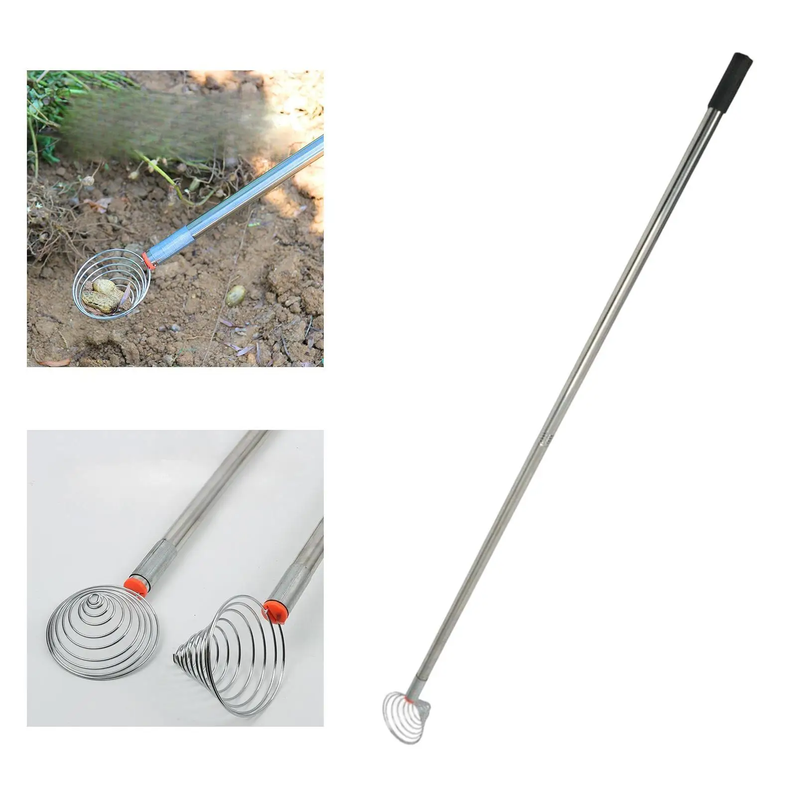 

Сборщик арахиса, прочный, гибкий, 107 см/42,13 дюйма, многофункциональный сборщик гаек