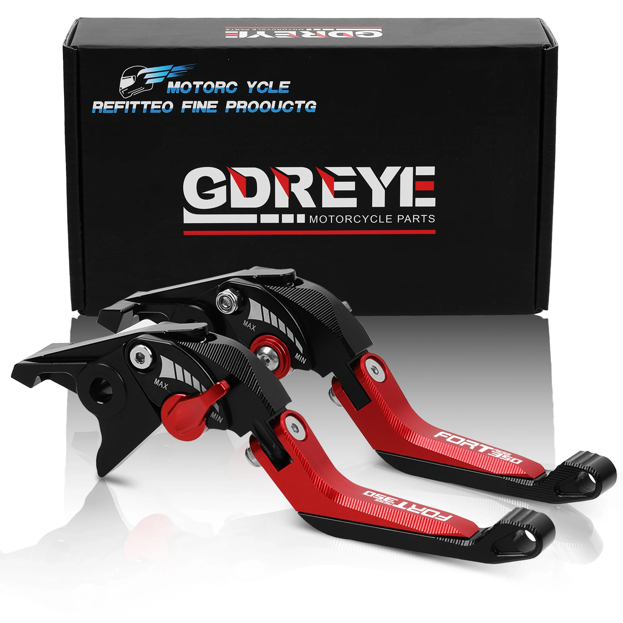 

For QJMOTO FORT 350 Fort350 GT 2024 2025 Motorcycle Adjustable Folding Brake Clutch Levers FORT 350 Extendable Lever