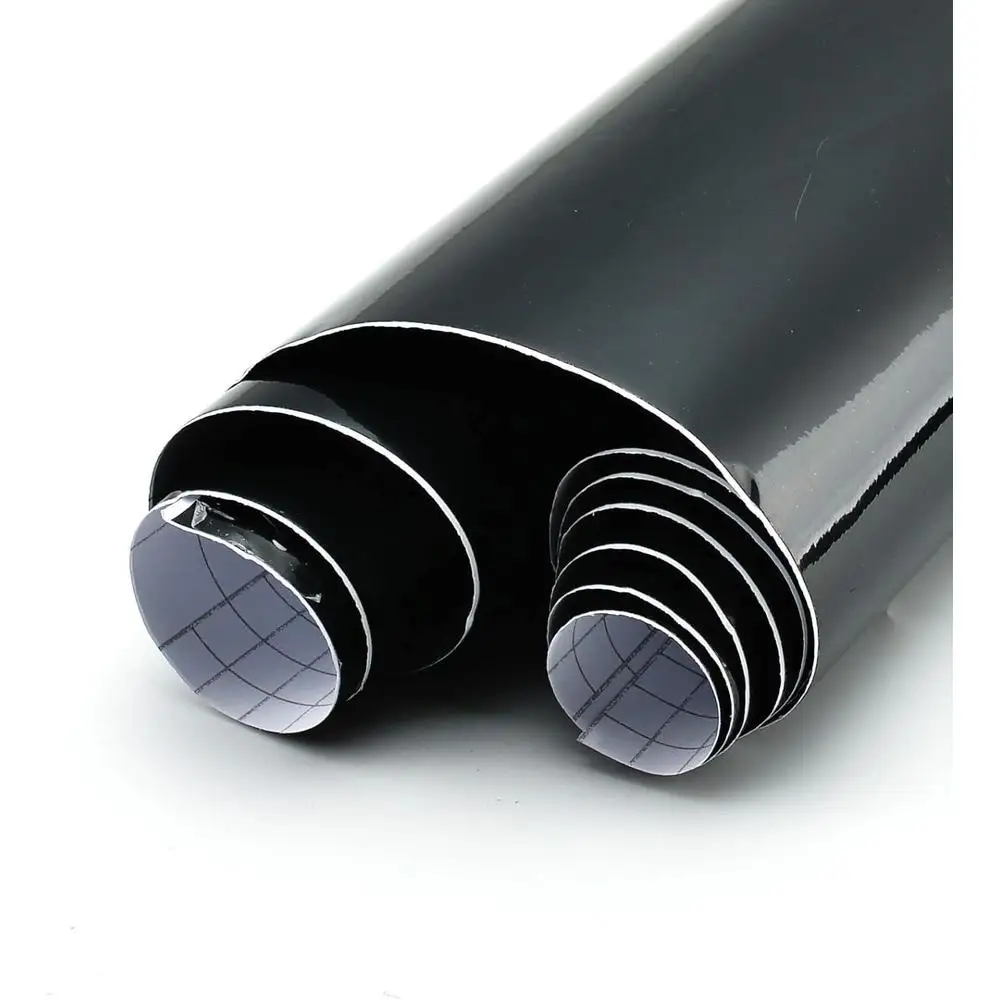152x50cm Vinyl Film Wrapping Matte Black Car Fog Light Headlight Taillight Tint Vinyl Film Sticker Sheet Car Body Accessories