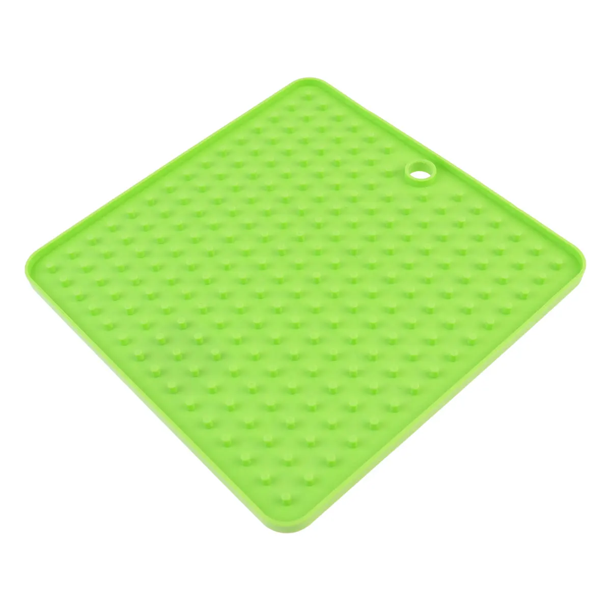 

Pet Feeding Pad Silicone Food Licking Cushion Creative Eating Pad Pet Supplies for Dog Puppy (Green)