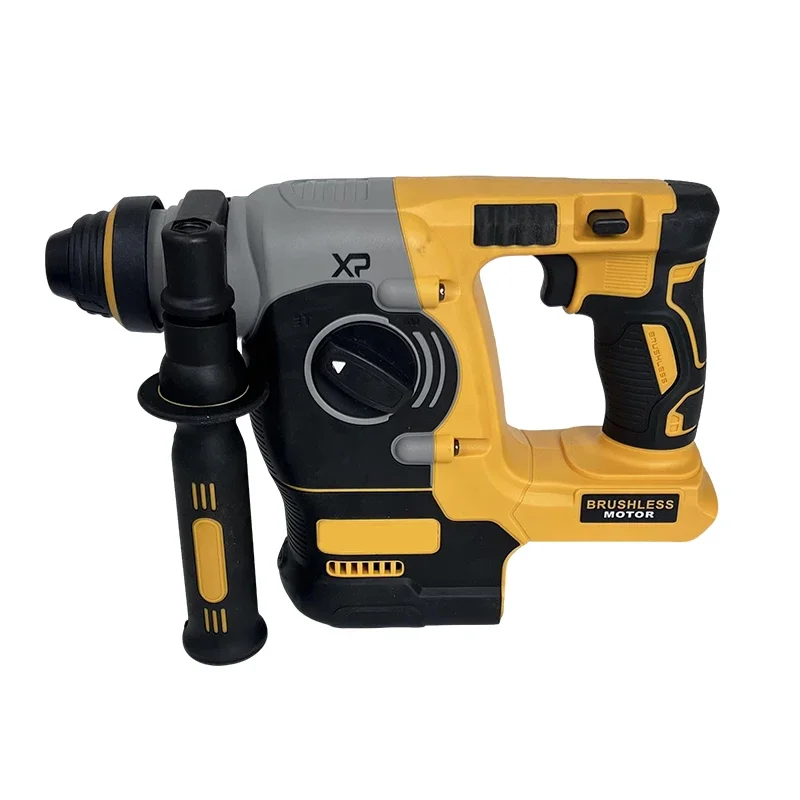 Fit Dewalt Brushless Rotary Impact Hammer Drill Cordless 2 Modes SDS Metal Concrete Breaker Jackhammer Tools 20V 18V Battery