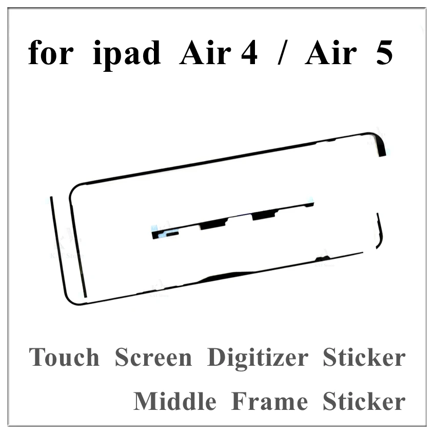 2Pcs OEM 3M LCD Touch Screen Digitizer Frame Adhesive Sticker Tape For iPad Air 4 2020 10.9 Inch Air5 2022 Replacement Parts