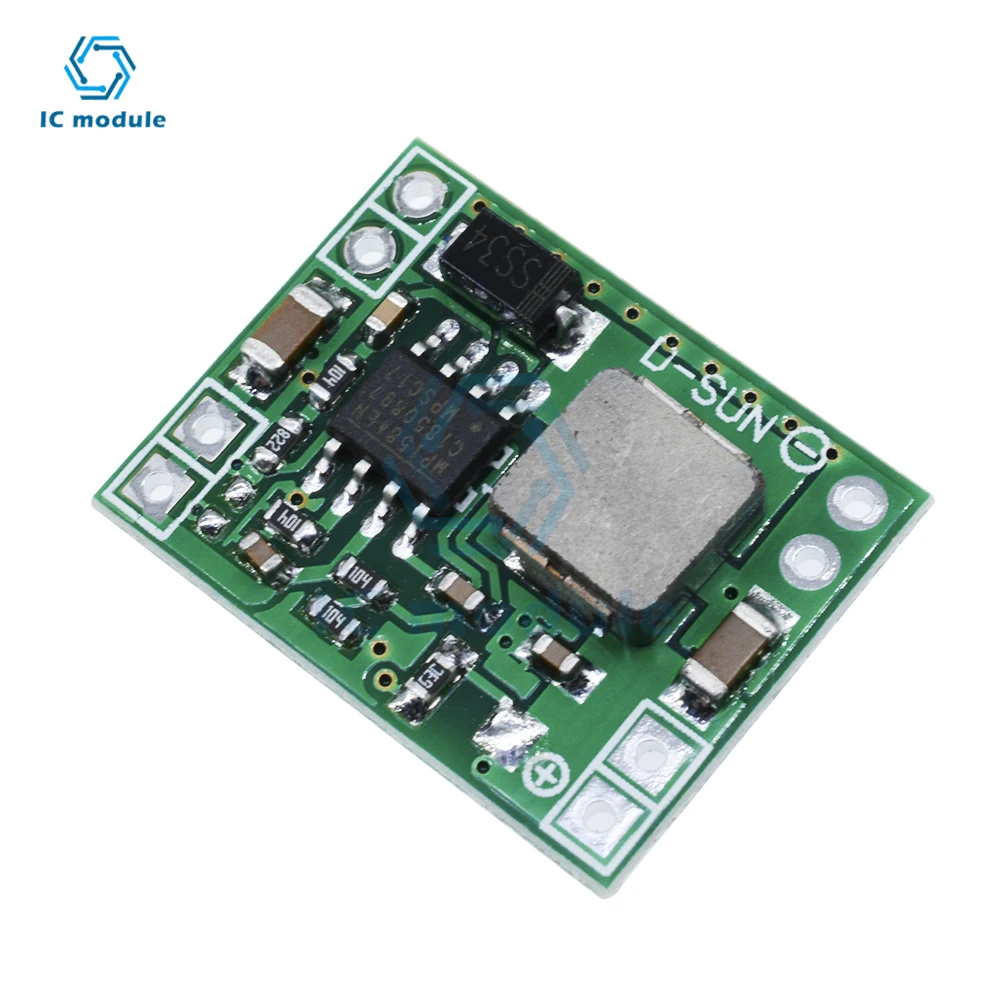Buck Converter Mini Voltage Regulator Board DC 4.5-28V Step Down to 0.8V~20V 3A Fixed Output Transformer