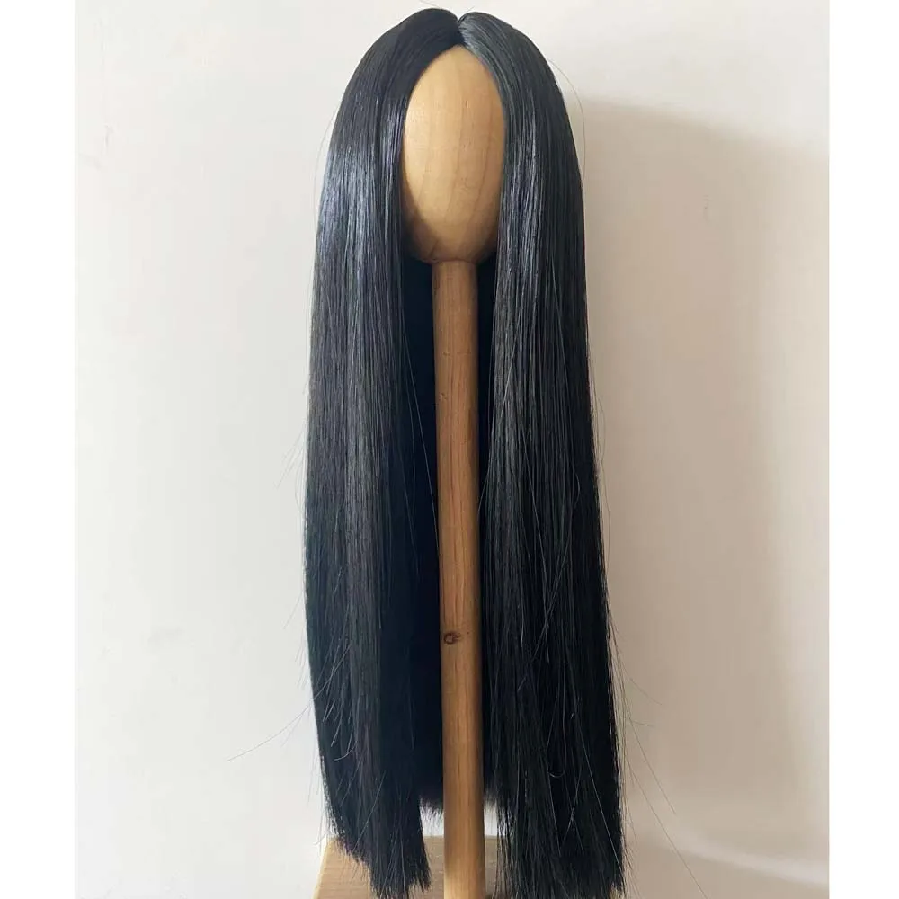 

Long Style 1/3 1/4 1/6 1/8 High Temperature Wire Straight BJD Wig For Doll Hair Wig