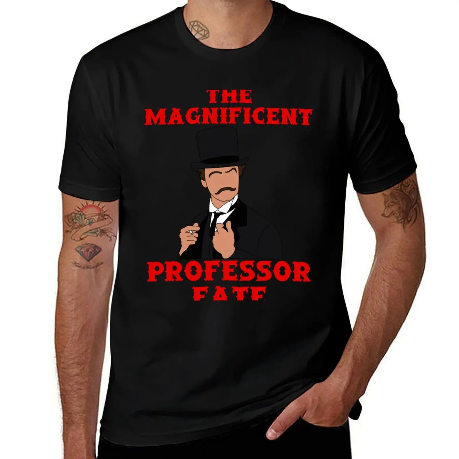The Magnificent Professor Fate! T-Shirt Outdoor Sports Short Sleeve Top T-Shirt