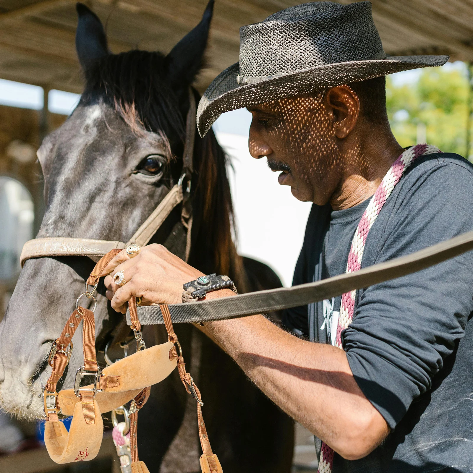 ركوب الفروسية، مادة عالية الجودة، أشرطة قابلة للتعديل لملائمة آمنة، مثالية للمبتدئين والخبراء #6
