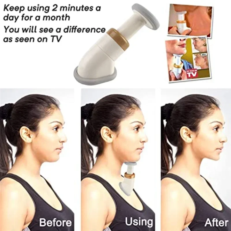 Face Lift Chin Massager Delicate Neck Slim Neck Exerciser Reduce Double Fine Lines Remove Chin Fine Lines Massage
