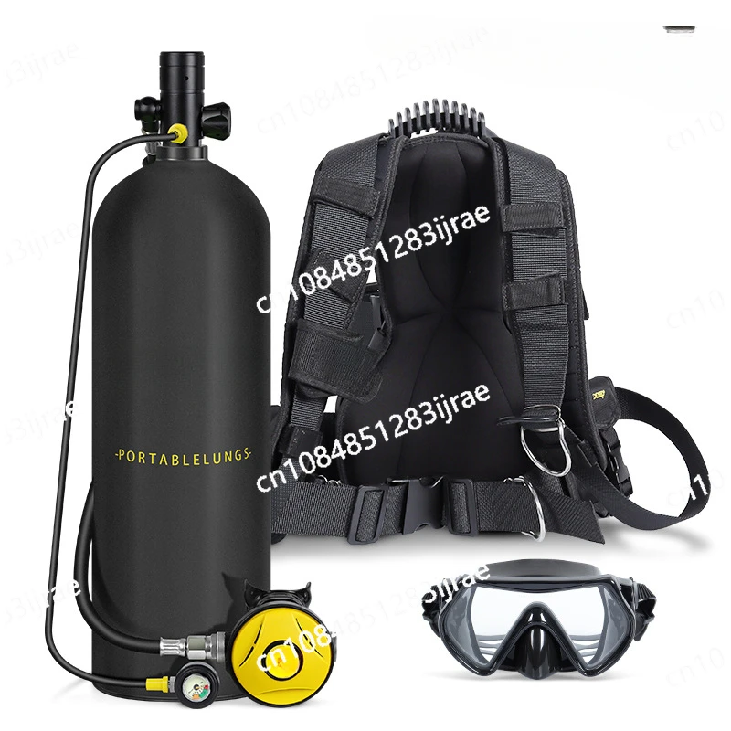 DIDEEP New 4-liter X7000 Diving Snorkeling Equipment Scuba Diving Respirator Fish Gill Oxygen Cylinder Backup