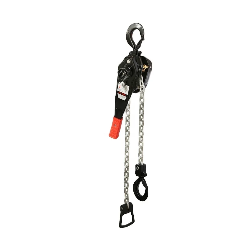 High Quality DH Type Manual Lever Hoist Block 6 Ton 1.5M Lever Block Chain Pulley Lever Hoist Block