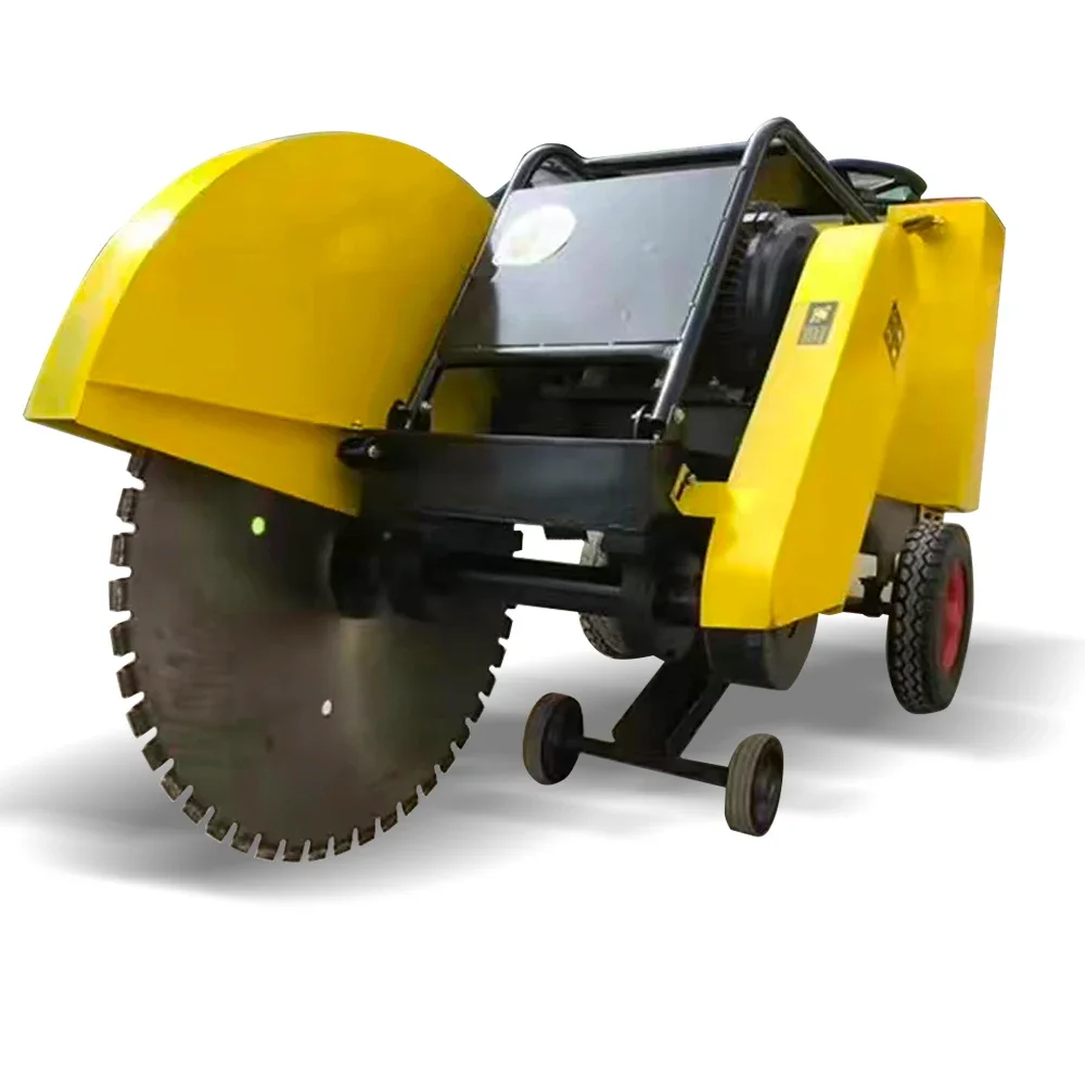 1200mm Blade Cutting Depth 500m Road Floor Concrete Cutter Machine Road Cutter Concrete Cutter With Electric or  Engine