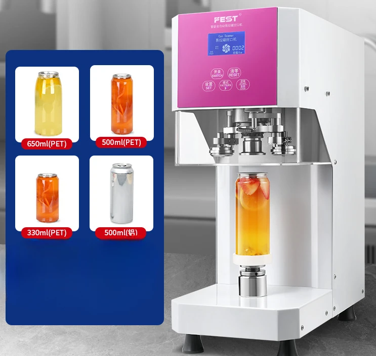 Sealing machine automatic online celebrity beverage sealing machine for milk tea shop