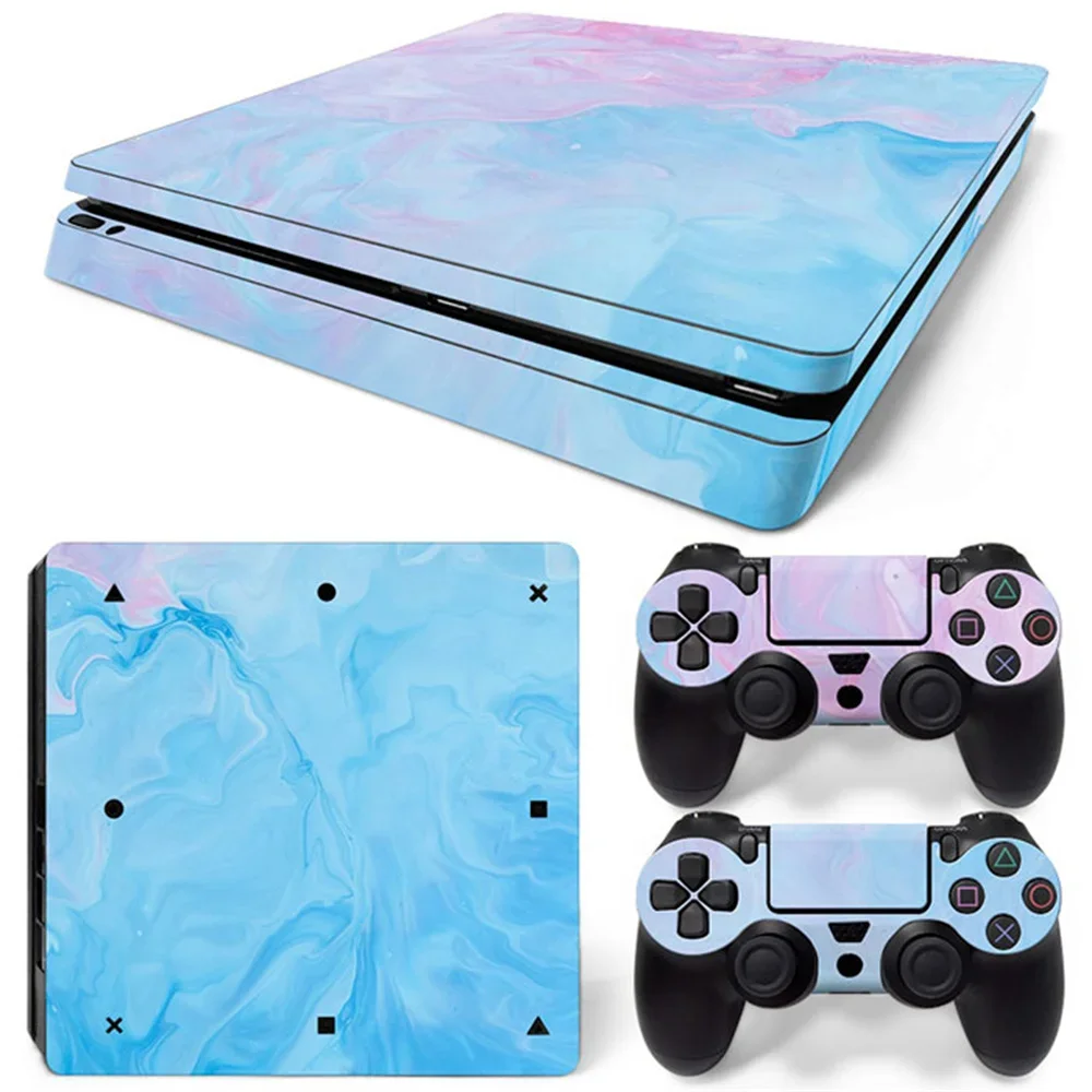 Marble designs  Best Sell Design Skin Sticker for PS4 Slim Console and Controllers