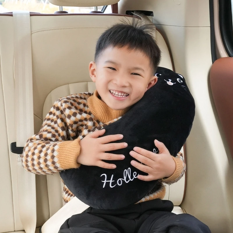 Gối tựa cổ ghế ô tô mềm mại thoáng khí cho trẻ Bảo vệ cổ du lịch 24BE