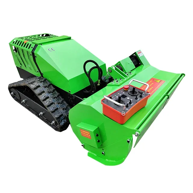 آلة إزالة الأعشاب الضارة وإزالة الروبوتية ذاتية الدفع للزراعة، جزازة البستان الزاحفة #4