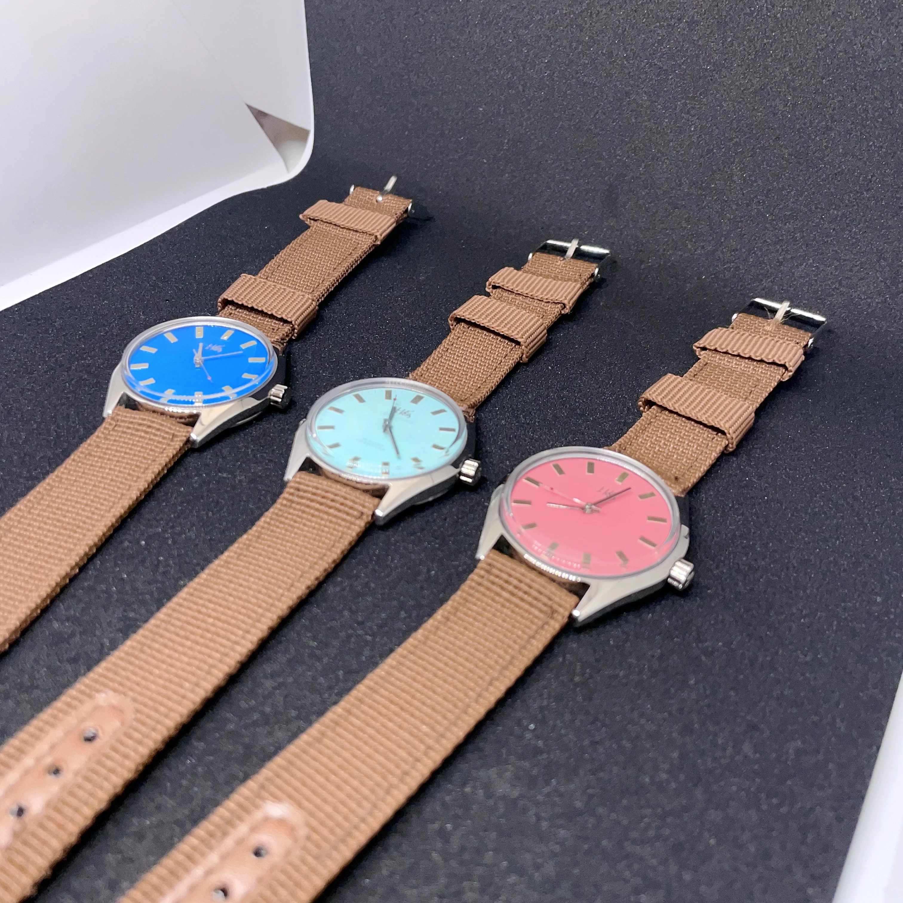 Vintage watch hand chain 7120 pure mechanical 19 diamond stainless steel fashion business watch Shanghai second-hand