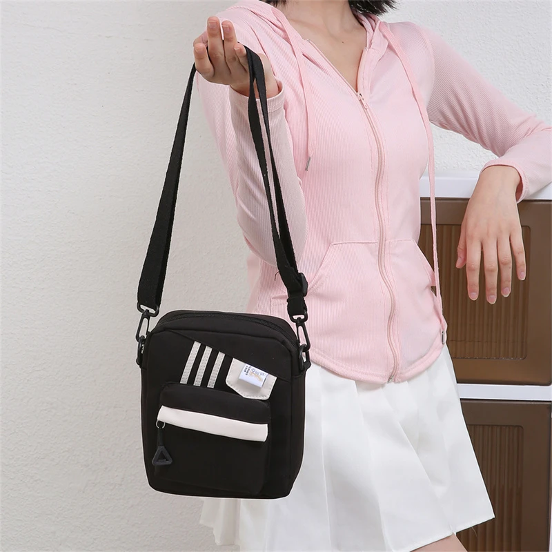 New INS Style Messenger Bag Fashion Casual Shoulder Bag Versatile Messenger Bag Outdoor Sports Shoulder Bag for women and men