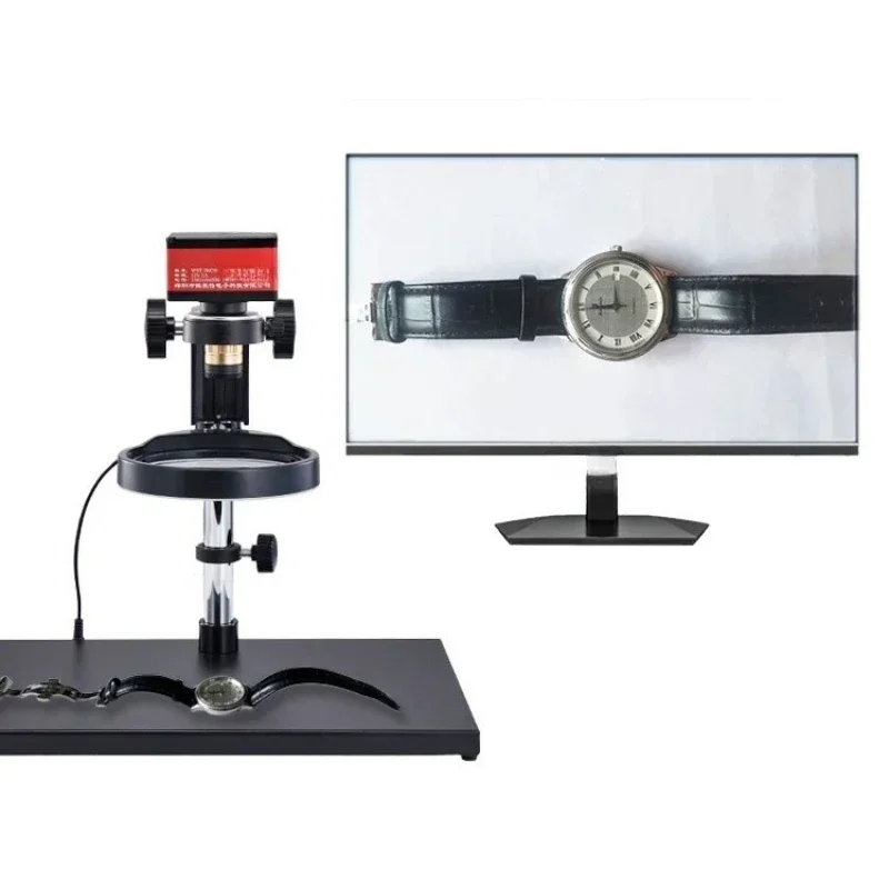 Ultra high definition 38 million pixel 4K electron microscope industrial CCD digital magnifying glass circuit board maintenance
