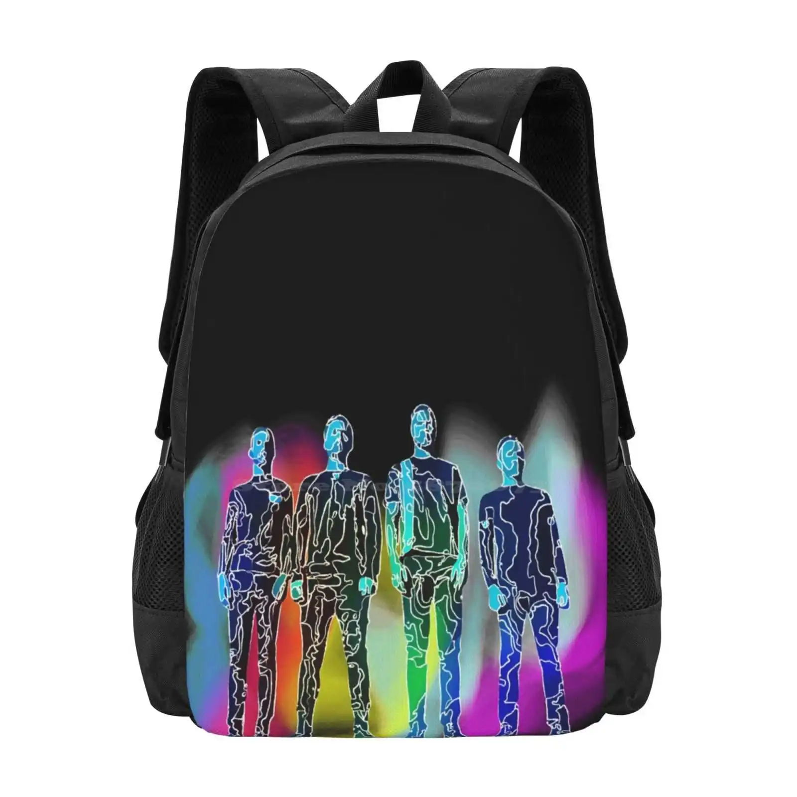 Imagine Dragons Large Capacity School Backpack Laptop Bags Imagine Dragons Music Indie Pop Alternative Sing Evolves Band