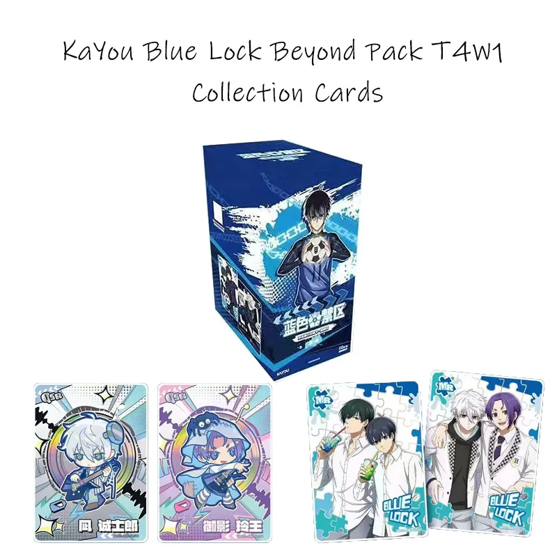 KAYOU Blue Lock Tier4 Wave1 Collection Cards Beyond Pack - Holo Rare Collectible Cards Party Games Christmas Gift