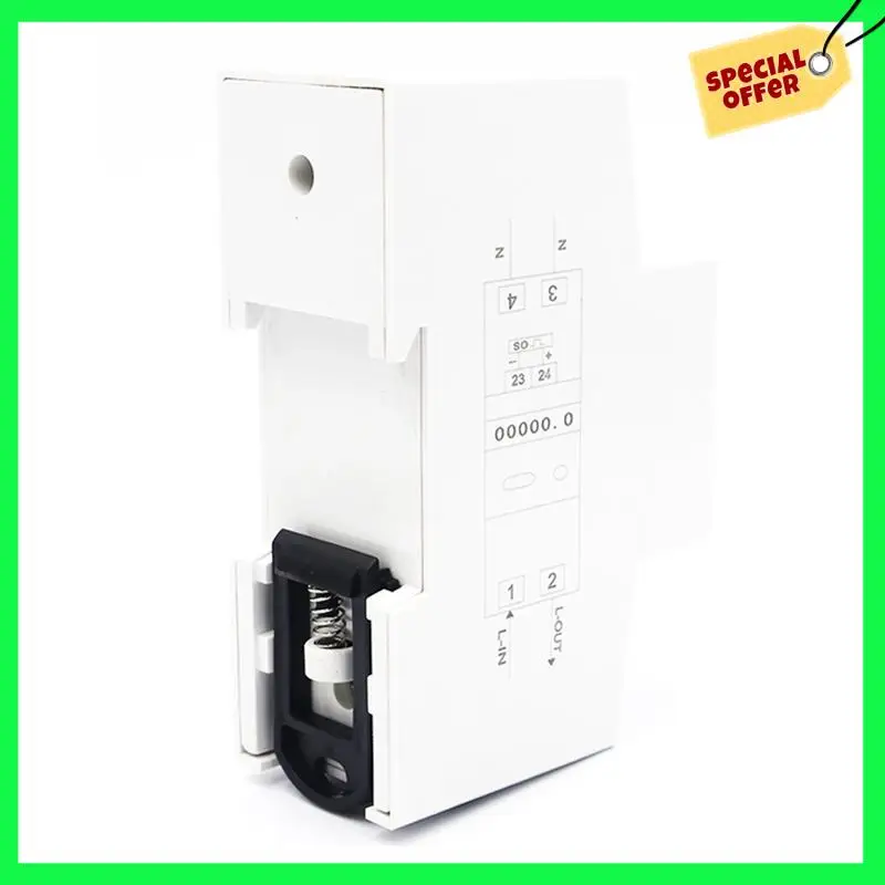

LBER 6X Single Phase Two Wire 220V 10-40A Energy Meter Kwh Counter Consumption Analog Electricity Wattmeter Din Rail