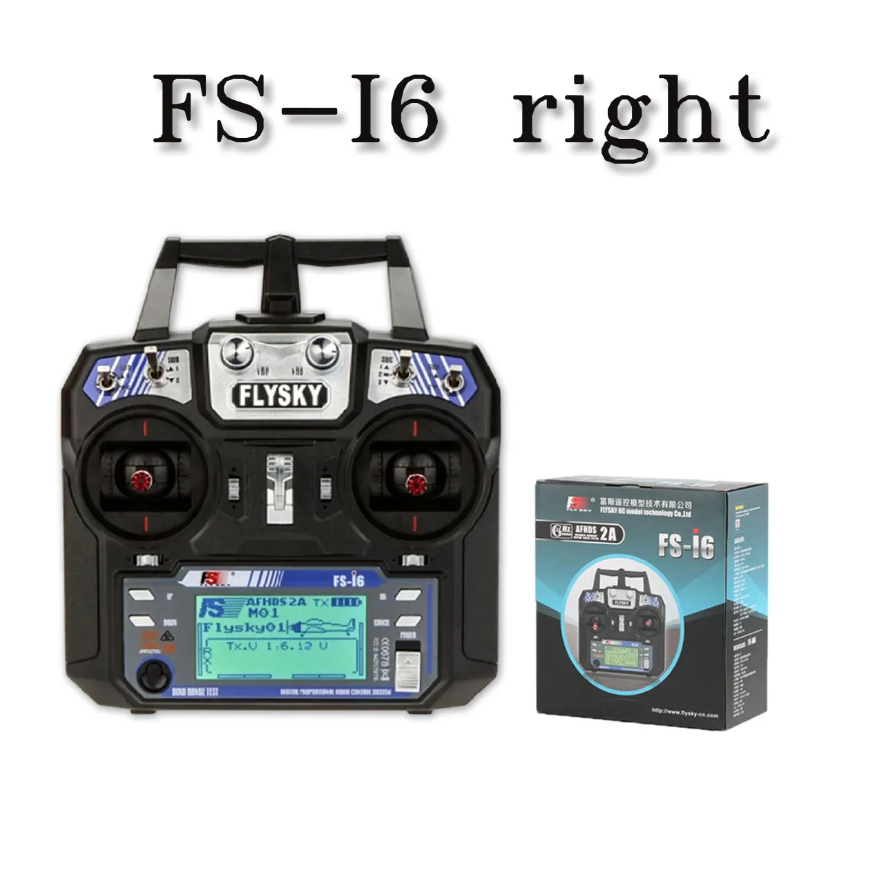 FLYSKY FS-I6 2.4G 6CH AFHDS 2A Rdio Transmitter FS- IA6  IA6  Receiver for RC Airplane Helicopter FPV Racing Drone