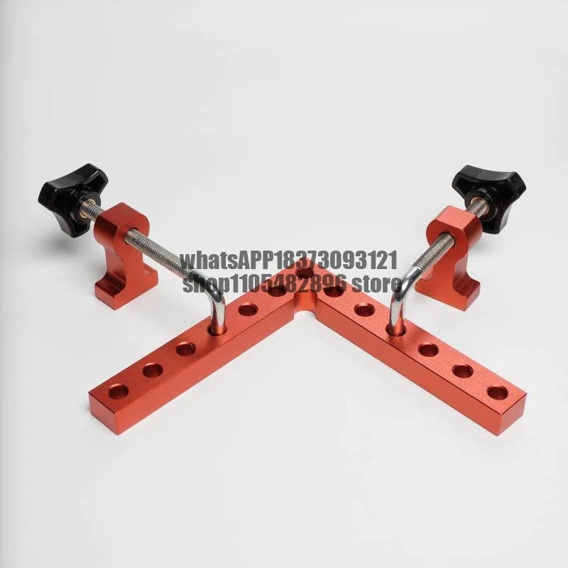 Woodworking fixture, puzzle fixing clip 90-degree right-angle positioning ruler, aluminum alloy height ruler, woodworking tools
