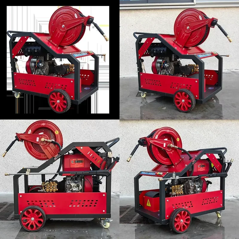 for Diesel pressure washer 250 bar high pressure washer with reel