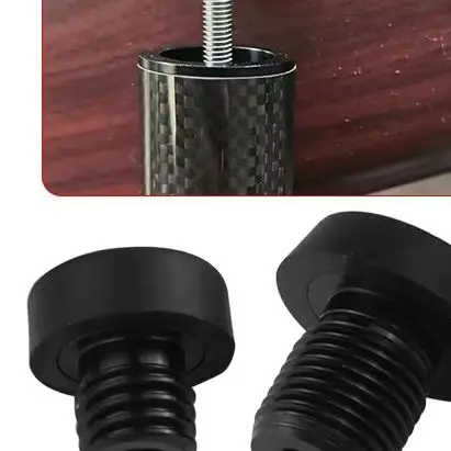 1Pcs For MEZZ/Universal/HOW/PERI Billiard Extension Accessory Billiard Cue Bumper Pool Cue Block Butt Back Plug Screw Rubber