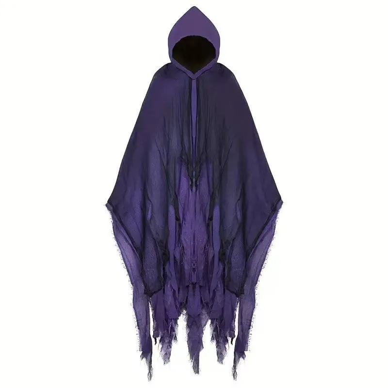 Halloween-Kostüm, Horror-Geist-Kleidung, Erwachsener, Zombie-Umhang, Zauberer-Robe, tragen Geheimraum, Tod, verkleiden sich, Kostüm-Umhang – Detail 14