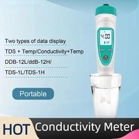 TDS-1 Handheld TDS Meter Pen Digital pH Tester LCD Water Quality Tester High Accuracy Portable ATC for Aquarium Pool Calibration